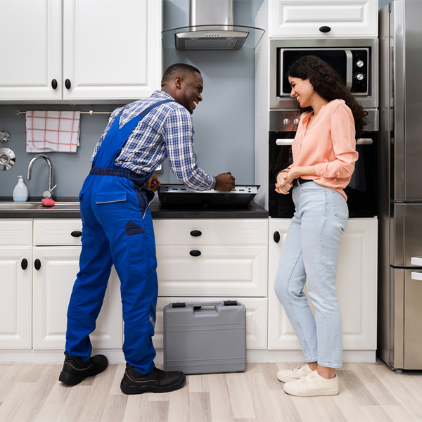 how long does it typically take to complete cooktop repair services in Pilgrims Knob